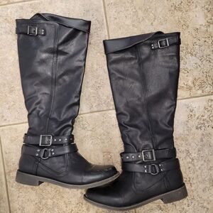Womens Stylish Black  Boots
